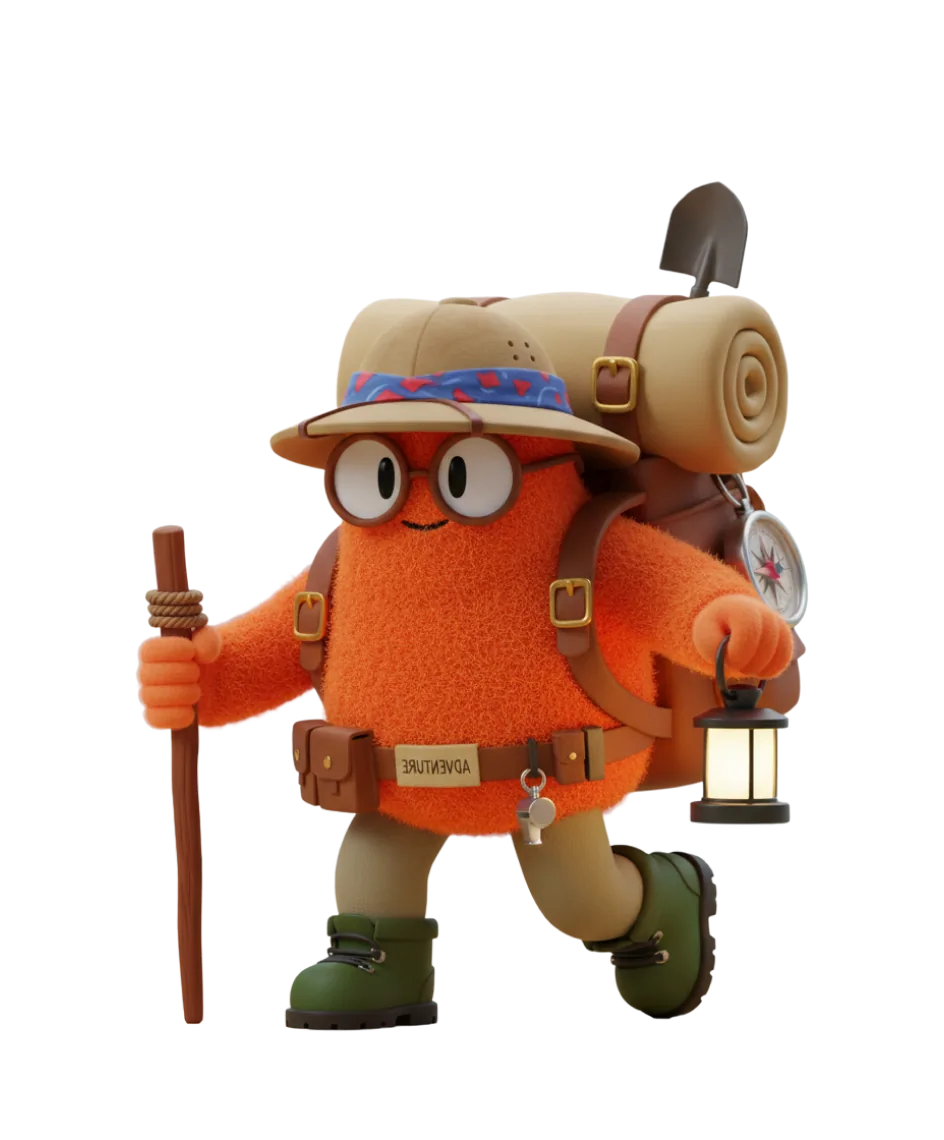 Explorer mascot