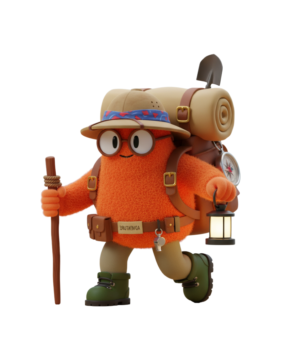 Explorer mascot